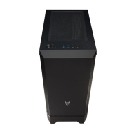 купить Компьютерный корпус FSP CMT260, Без БП, 2xUSB3.0/2xUSB2.0, 1xFAN120mm, Tempered Glass, Black, ATX в Алматы фото 3