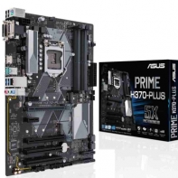 купить Сист. плата Asus PRIME H370-PLUS, H370, S1151, 4xDIMM DDR4, 2xPCI-E x16, 2xPCI-E x1, 2xPCI, 2xM.2, 6xSATA, HDMI, DVI-D в Алматы фото 1
