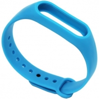 купить Силиконовый ремешок Xiaomi Mi Band 2 Strap голубой(MYD4088TY) в Алматы фото 2