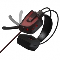 купить Гарнитура Patriot Viper V360 PV3607UMLK <7.1 Surround, Ultra Bass Response, Красная светодиодная подсветка> в Алматы фото 3