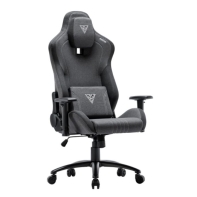 купить Кресло игровое Gamdias ZELUS M3 Weave, черный/серый, ткань, 140 кг, 3D, 90&deg;-150&deg;, крестовина металл в Алматы фото 2