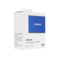 купить Внешний SSD  500Gb Samsung T7 USB 3.2 Gen.2 (10 Гбит/c)  AES 256, Синий, MU-PC500H/WW в Алматы фото 3