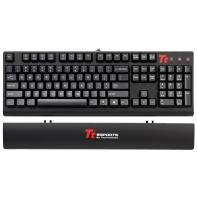 купить Клавиатура, Thermaltake, MEKA G1, KB-MEG005RU, Игровая, Механические клавиши, USB и PS/2, Размер: 160*430*40 мм., Анг/Рус, Чёрный в Алматы фото 1