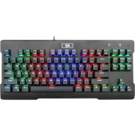 купить Клавиатура проводная игровая механическая Redragon Visnu RU,RGB (Черный), USB, ENG/RU, НОВИНКА! в Алматы фото 1
