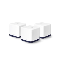 Купить Домашняя Mesh Wi-Fi система GbE AC1900 Mercusys Halo H50G (3-pack) <Бесшовный роуминг, 1300 Mbps on 5 GHz, 600 Mbps on 2.4 GHz, 802.11ac/a/b/g/n, 3 GbE порта WAN/LAN (автоопределение), площадь покрытия 500 м?> Алматы