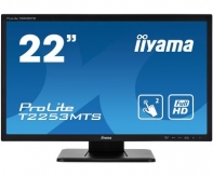 купить Монитор LCD 21.5** [16:9] 1920х1080(FHD) TN, nonGLARE, TOUCH, 250cd/m2, H170&deg;/V160&deg;, 1000:1, 12М:1, 16.7M, 2ms, VGA, DVI, HDMI, USB-Hub, Tilt, Speakers, 3Y, Black в Алматы фото 2