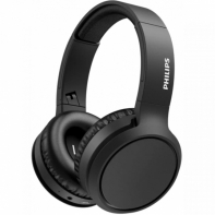 купить Наушники полноразмерные PHILIPS TAH5205BK/00 Bluetooth 5.0/Bass Boost/быстрая зарядка/29Ц в Алматы фото 1