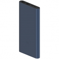 купить Портативное зарядное устройство, Xiaomi, Mi Power Bank 10000mAh 3 (2019 Type-C)(PLM13ZM) VXN4274GL,Fast charge (18W), Выход USB: 2*1.5A, Индикатор заряда батареи, Кабель Micro USB в комплекте, Чёрный в Алматы фото 2