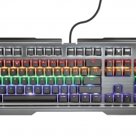 купить Клавиатура игровая Trust RU GXT 877 Scarr Mechanical черный в Алматы фото 1