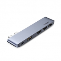 купить Адаптер UGREEN CM251 USB-C Multifunction Adapter (Space Gray) в Алматы фото 2