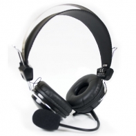 Купить Наушники микрофон A4tech HS-7P <20Hz-20kHz, 32 Om, 102dB, 2.5m> Алматы