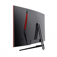 купить Монитор ЖК 38.5* Huntkey M4081C <1920*1080, LED, 60Hz, 8ms, колонки DVI HDMI VGA, изогнутый R3000, 240cd/m2, 16:9, GRAY> в Алматы фото 3