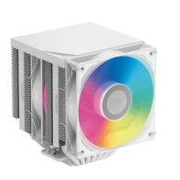 Купить Вентилятор для процессора PCCooler RT720 TC ARGB WH TDP 270W 4-pin PWM Intel/AMD Белый в Алматы