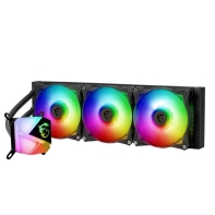 купить Водяное охлаждение для CPU MSI MAG CORELIQUID C360. Socket Intel/AMD, 4pin, Fan 3x120см, ARGB в Алматы фото 4