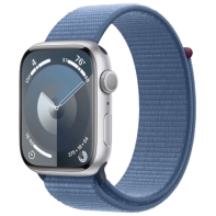 купить Смарт-часы Apple Watch Series 9 GPS 45mm Silver&nbsp;A2980&nbsp;MR9F3QR/A в Алматы фото 1