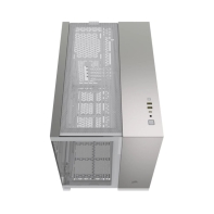 купить Корпус CORSAIR 2500X Micro ATX Dual Chamber PC Case - White/Satin Gray Aluminum в Алматы фото 3
