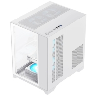 купить Корпус ПК без БП GameMax Infinity Mini White <MATX> в Алматы фото 2