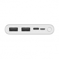 купить Портативное зарядное устройство, Xiaomi, Mi Power Bank 10000mAh 3 (2019 Type-C)(PLM13ZM)VXN4273GL,Fast Charge (18W), Выход USB: 2*1.5A, Индикатор заряда батареи, Кабель Micro USB в комплекте, Серебристый в Алматы фото 3