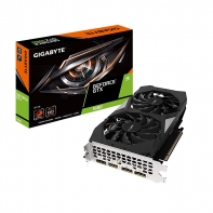 купить Gigabyte GTX1660 OC, GV-N1660OC-6GD, 6G/192bit GDDR6, 1830 MHz, 1*HDMI 2.0, 3*DisplayPort в Алматы фото 1
