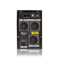 купить UPS SVC V-1000F, 600W, 2х12V/7.5Ah, AVR 165-275 V, USB, Line в Алматы фото 3