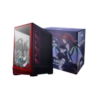 купить Компьютерный корпус MSI PANO 130R MLG EDITION ATX/mATX/ITX, Back-connect: ATX/mATX Type-C Red в Алматы фото 3
