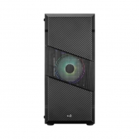 купить Корпус CASE Aerocool Menace Saturn 2*3,5 3*2,5 7слотов VGA317мм CPU157мм Сталь 0,5мм, ATX, Fans 2*12см RGB,USB2*3.0 (Menace Saturn RGB) в Алматы фото 2