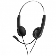 купить Наушники Genius HS-220U BLACK USB MIC 31710020400 в Алматы фото 2