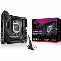 купить Материнская плата ASUS ROG STRIX B560-I GAMING WIFI LGA1200 2xDDR4 4xSATA3 2xM.2 HDMI DP M-ITX в Алматы фото 1