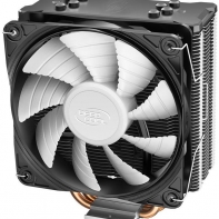 купить Кулер для процессора, Deepcool, GAMMAXX GT V2, DP-MCH4-GMX-GTV2,  Intel 2066/2011/1366/115х и AMD AM4/AM3 /AM3/AM2 /AM2/FM2 /FM2/FM1, 180W, 120мм, 500-1650±10% об/м, 27,8дБА, 4pin, Габариты 129х77х157.5мм, Чёрный в Алматы фото 1