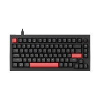 Купить Клавиатура механическая Lemokey  X4 84Key, Keychron Red, USB-A, QMK, EN/KZ/RU, Red led, черный Алматы