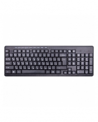 купить Клавиатура проводная RITMIX RKB-255W, черный в Алматы фото 1