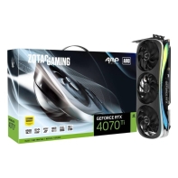 купить Видеокарта ZOTAC GAMING GeForce RTX 4070 Ti AMP Extreme AIRO, 12Gb GDDR6X, 192Bit, HDMI, 3x DP, ZT-D40710B-10P, BOX в Алматы фото 1