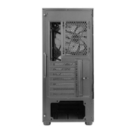 купить Компьютерный корпус NX410, Black, 2*140mm ARGB fan,1*120 ARGB fan, (w/o PSU), tempered glass в Алматы фото 4