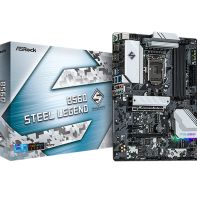 купить Материнская плата ASRock B560 STEEL LEGEND LGA1200 4xDDR4 6xSATA RAID UM.2 HDMI DP ATX в Алматы фото 1