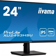 купить Монитор LCD 23.8** 16:9 1920х1080(FHD) IPS, nonGLARE, 250cd/m2, H178&deg;/V178&deg;, 1000:1, 80М:1, 16.7M, 4ms, VGA, HDMI, DP, USB, Tilt, Speakers, 3Y, Black в Алматы фото 1