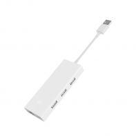 купить Универсальный расширитель , Xiaomi, JGQ4004TY, USB 3.0, Hub Gigabit Ethernet Multi Adapter, Сетевой интерфейс, Белый в Алматы фото 1