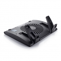 купить Охлаждающая подставка для ноутбука, Deepcool,  WINDWHEEL FS DP-N122-WWFS, 15,6*, Вентилятор 20см,  700±10%RPM, 2*USB 2.0, 23дБл, Габариты 350х270х40мм, Чёрный в Алматы фото 2
