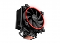 купить PCcooler GI-X5R, красный, 4-пин, 115X/775/AM4-FM2, 26.5дБ, 1000-1800 об/мин, Al+тепл.трубки, 160W в Алматы фото 3