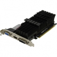 купить Видеокарта, Gigabyte, GT710 1G 64bit (GV-N710SL-1GL) 4719331316488, sDDR3, 64B, CRT, DVI, HDMI, Цветная коробка в Алматы фото 2