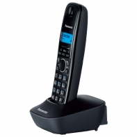 купить Радиотелефон PANASONIC KX-TG1611 (RUH) Серый. АОН, Caller ID (журнал на 50 вызовов), Русскоязычное меню, 12 мелодий звонка                                                                                                                                 в Алматы фото 2