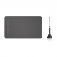 купить Графический планшет, Huion, H950P, Разрешение 5080 lpi, Чувствительность к нажатию 8192, Интерфейс USB, Рабочая область 221*138 мм. (8,7*х5,4*), Чёрный в Алматы фото 1