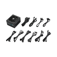 купить БП FSP Hydro PTM X PRO ATX3.0, HPT3-1000M Gen5, 1000W, 80 PLUS Platinum,Full Modular,ATX12V V3.0,PCIe 5.0,Black,Retail в Алматы фото 3