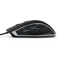 купить Мышь игровая Gembird MG-500, USB, черный, код Survarium, 5 кнопок, 1600 DPI, подсветка,  1.45м в Алматы фото 2