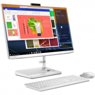купить Моноблок Lenovo AIO3 23,8*FHD/Ryzen 3-5300U/8Gb/256Gb SSD/Dos/White (F0G100CCRK) в Алматы фото 2