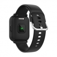 купить CANYON Smart watch, 1.4inches IPS full touch screen, with music player plastic body, IP68 waterproof, multi-sport mode, compatibility with iOS and android,, Host: 42.8*36.8*10.7mm, Strap: 22*250mm, 45g в Алматы фото 2
