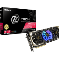 купить Видеокарта, ASRock, Radeon RX 5700 8G (4717677339031), GDDR6, 256bit, HDMI, 3-DP, Цветная коробка в Алматы фото 1