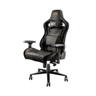 купить Кресло геймерское Trust GXT 712 Resto Pro, регулировка высоты, подлокотник, 150 кг, Black в Алматы фото 2