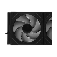 купить Водяное охлаждение для CPU Lian Li GA II Trinity SL-INF 240, 2x120mm Black G89.GA2T24INB.00 в Алматы фото 2