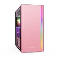 купить Компьютерный корпус PCCooler PLATINUM LM300P ARGB M-ATX/ITX USB3.0, 2xUSB2.0 Pink в Алматы фото 1