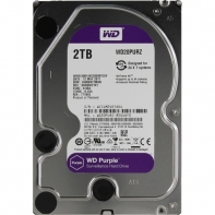 купить Жесткий диск для видеонаблюдения HDD  2Tb Western Digital Purple SATA 6Gb/s 64Mb 3,5" WD20PURZ в Алматы фото 1